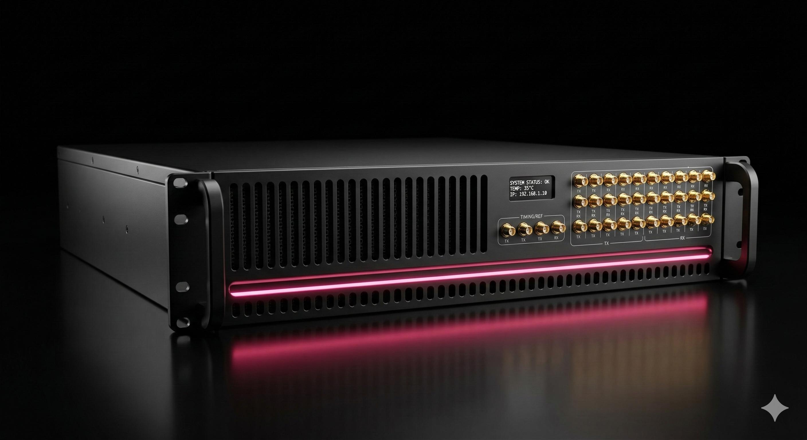 Apexia 2U rackmount enclosure for the AMD ZCU216 evaluation kit